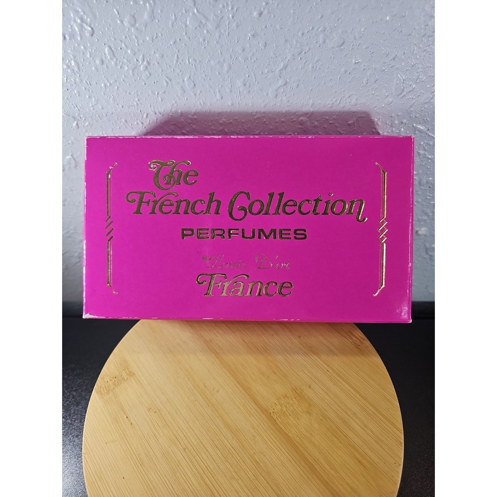 Vintage The French Collection Six Perfumes By Louis D'or Of France Gift Boxed
